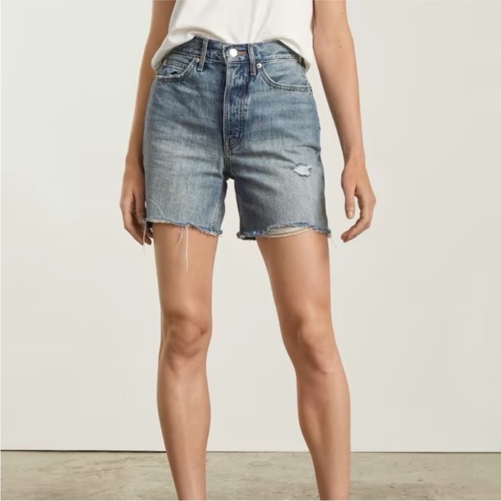 Everlane The Rigid Way High Shorts Sz 27